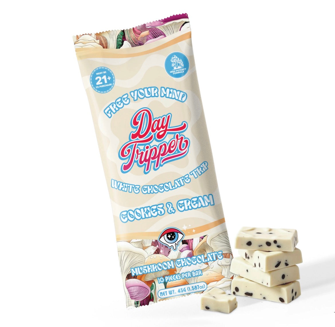 DAYTRIPPER COOKIES & CREAM MUSHROOM  BAR