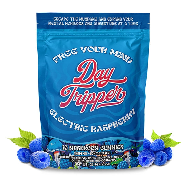 DAYTRIPPER ELECTRIC RASPBERRY MUSHROOM GUMMIES 10ct