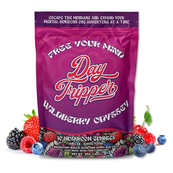 DAYTRIPPER WILDBERRY MUSHROOM GUMMIES 10ct