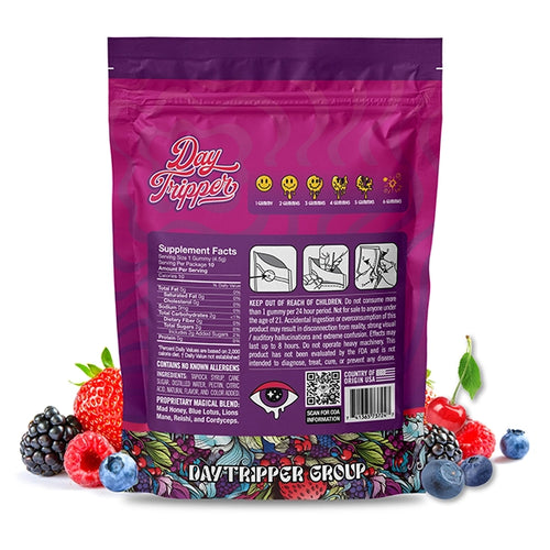 DAYTRIPPER WILDBERRY MUSHROOM GUMMIES 10ct